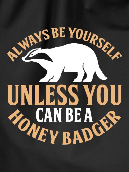 Funny honey badger