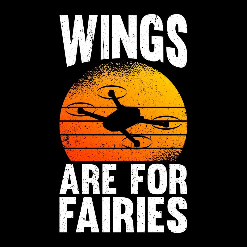 Les ailes de drones sont pour les fées