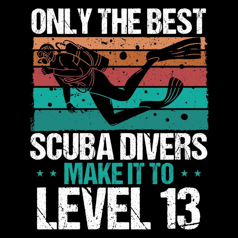 13 Scuba Diving Level 13 Year Diver Snorkeling