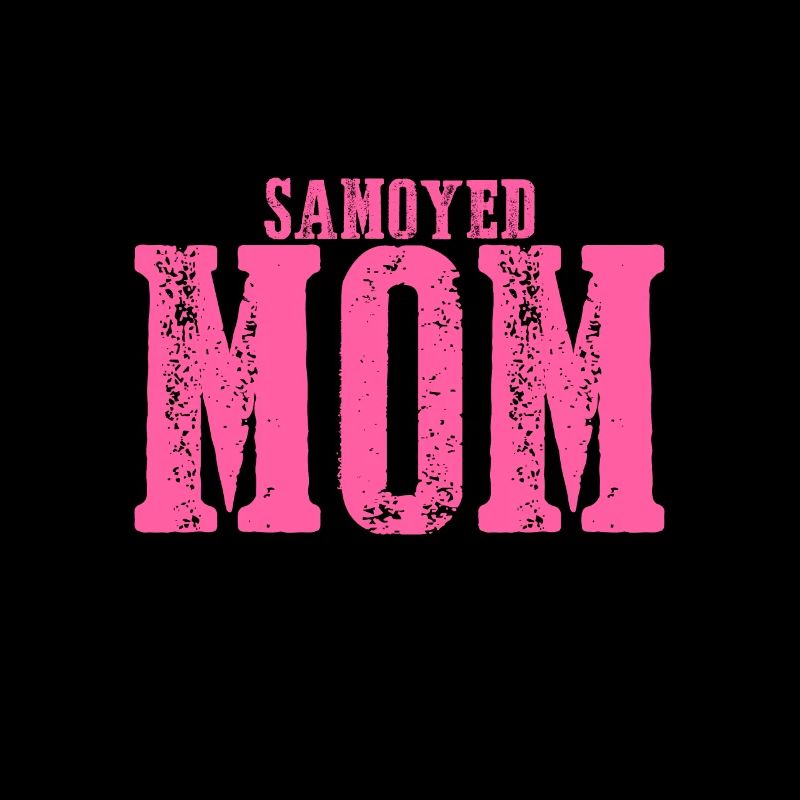 Samoyed mom dog