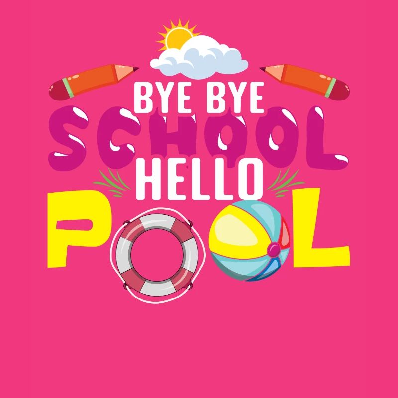 Pool Day Goodbye School Happy Last Class