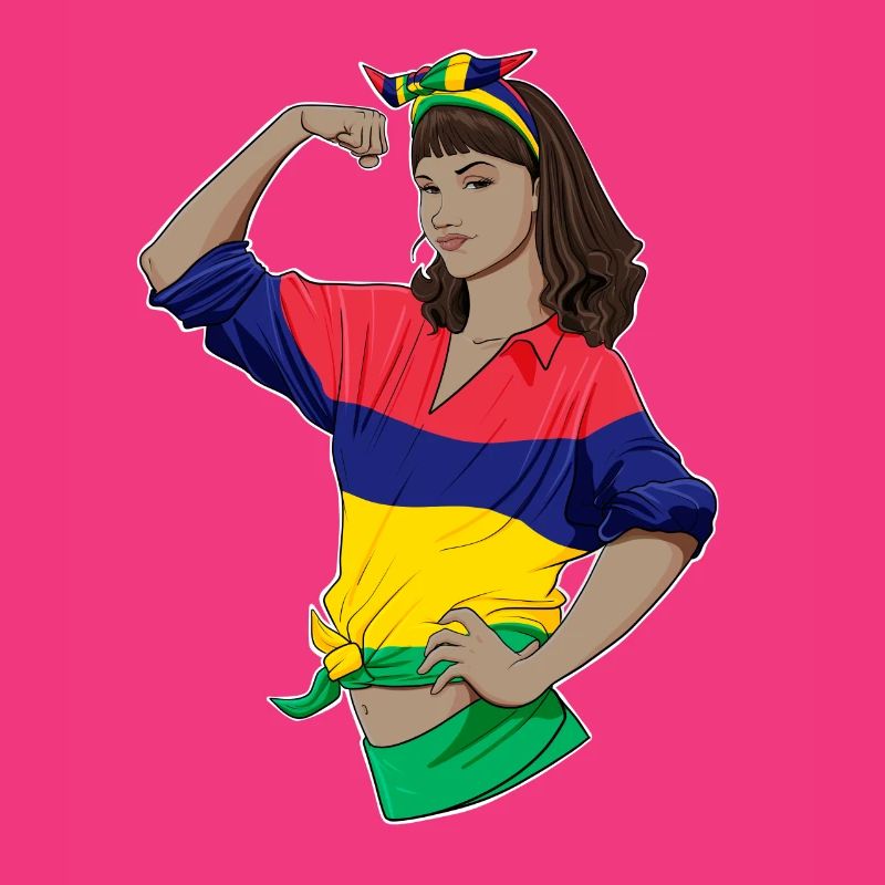Mauritius Girl Unbreakable Patrimoine de Maurice