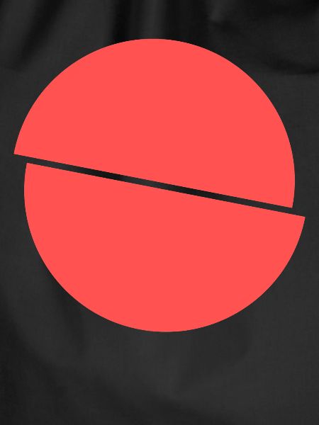 Half Circles Red Design
