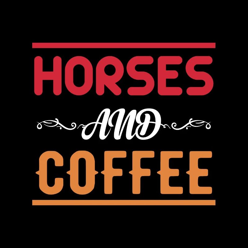 Chevaux et café