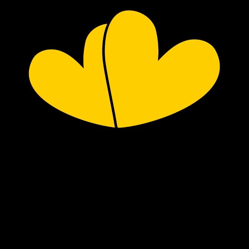 Two Yellow Hearts