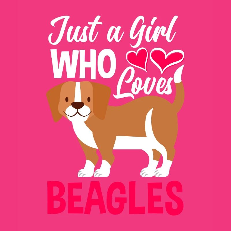 Lustiges Beagle Geschenk Beagle Mädchen