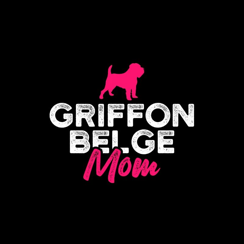 Griffon Belge mom