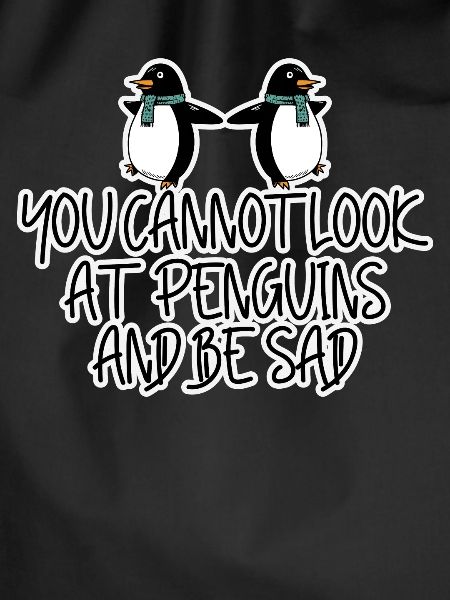 Traurige Pinguine