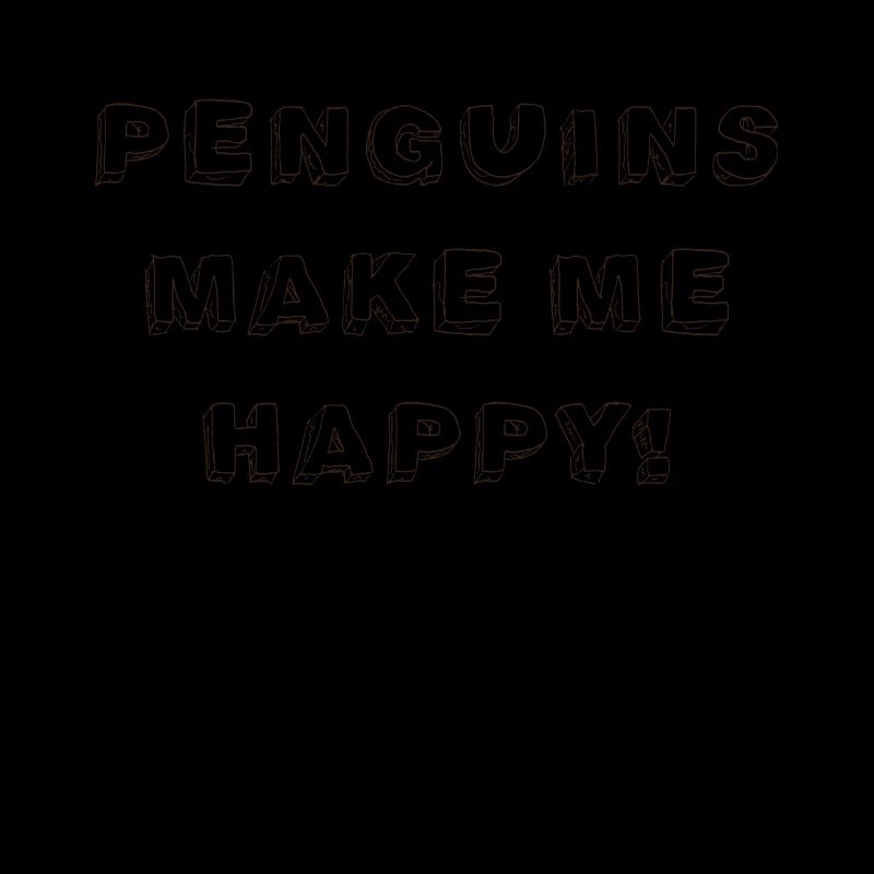 Glücklicher Pinguin