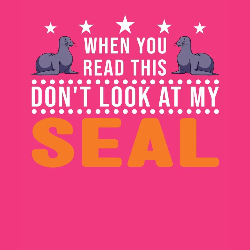 Robbe Geschenk Seal Seelöwe