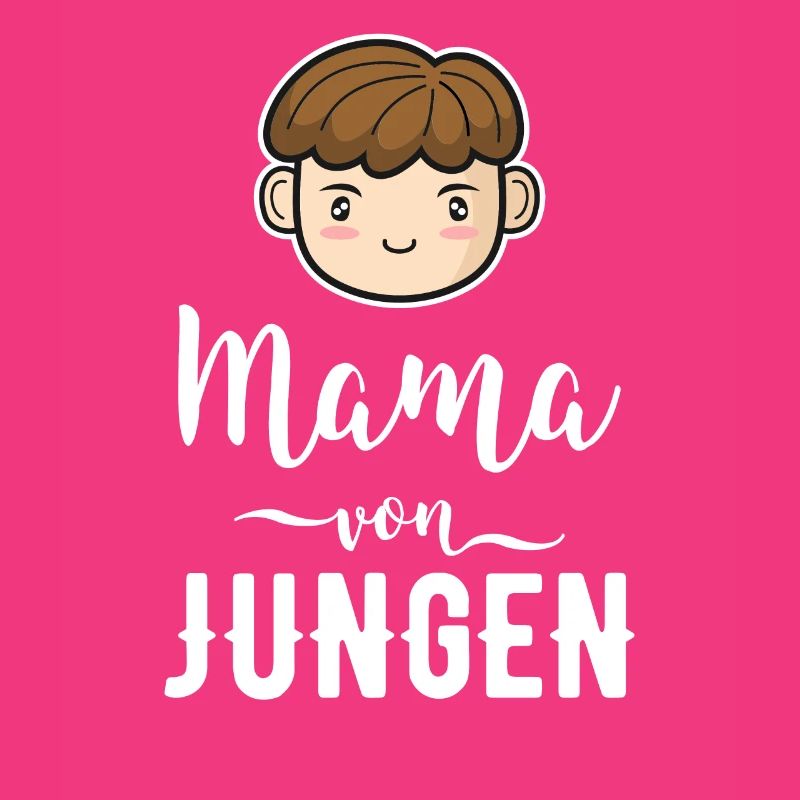Mama von Jungen Geschenk Mutter Muttertag