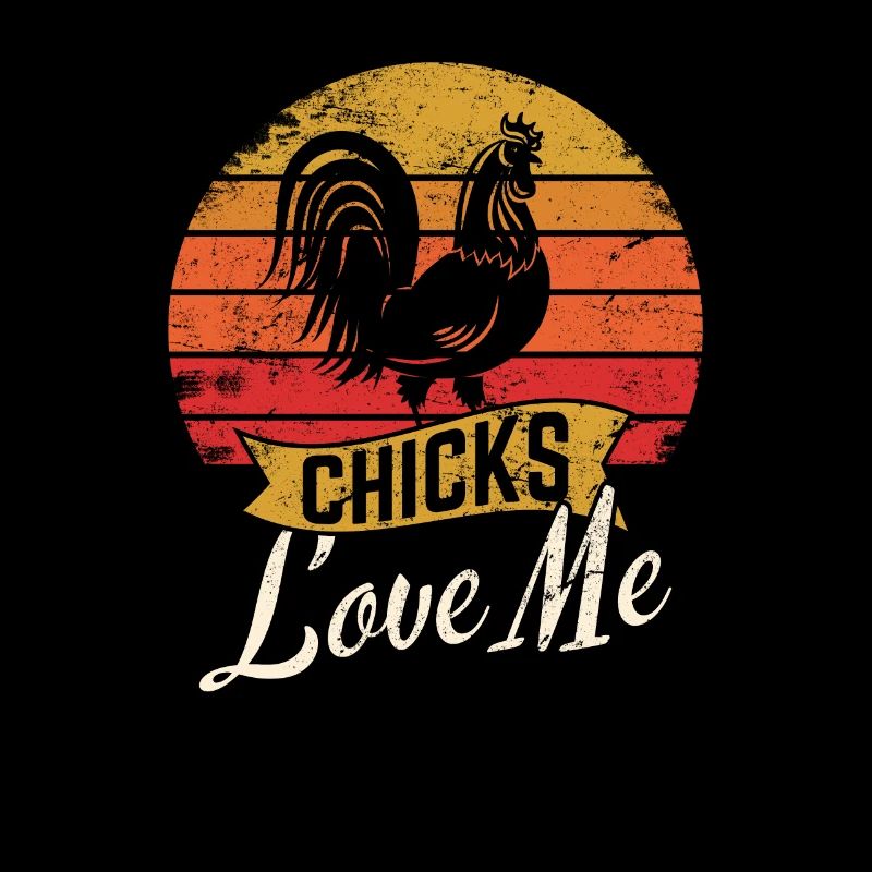 Les poussins m’aiment Le poulet aime l’élevage de poulets