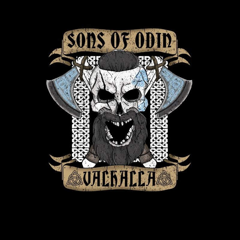 Sohn von Odin Walhalla Wikinger-Krieger
