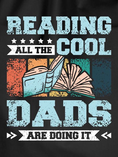 Dad fahther reading books