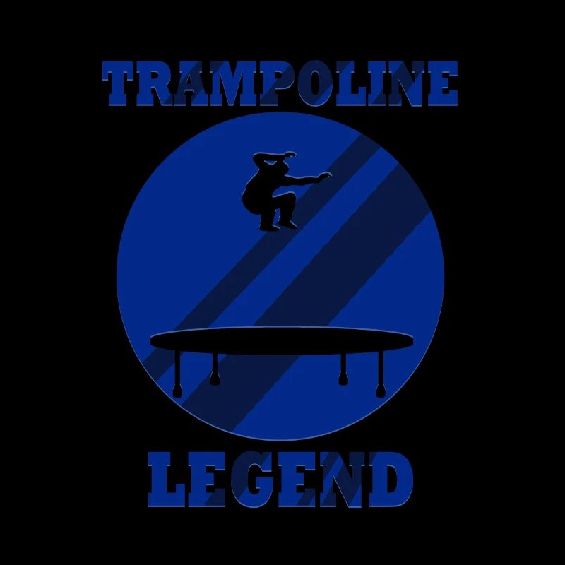 Pull Trampoline Legend Funny Quote