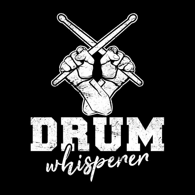 Drum Whisperer Funny Drummer Percussion Drums Band