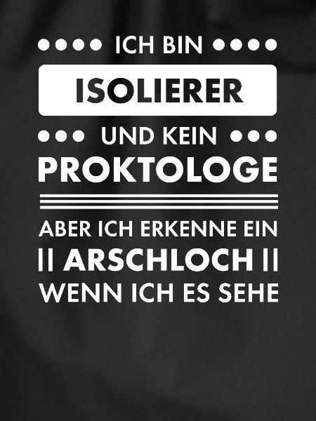 Isolierer I Isolierfacharbeiter oder