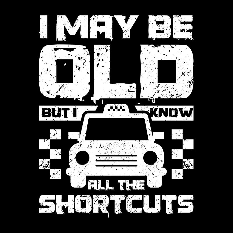 Old taxi driver know all the shortcuts