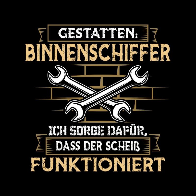 Binnenschiffer Boot Seemann