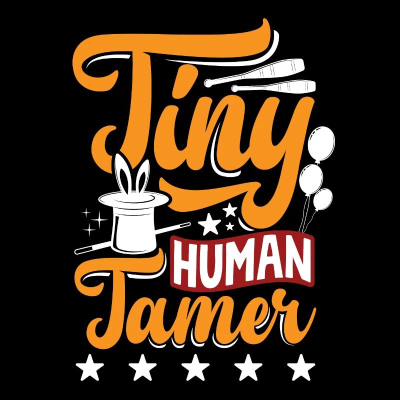 Circus Performer Tiny Human Tamer Funny