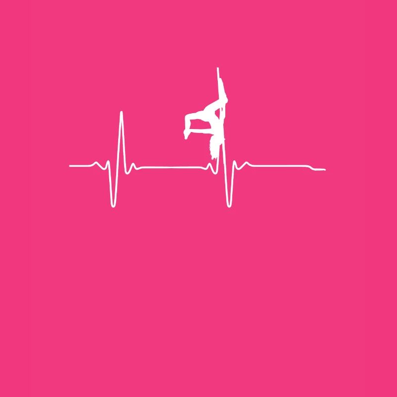 Pole Dancing Heartbeat Pole Dance Lover