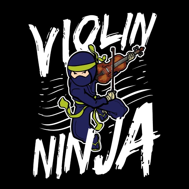 Violin Ninja Violinist Musician