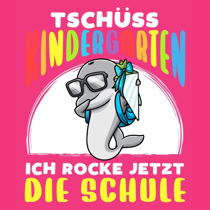 Schulkind Einschulung Delfin
