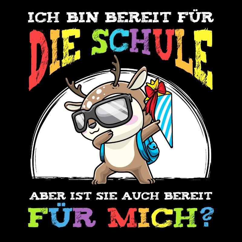 Schulkind Einschulung Reh