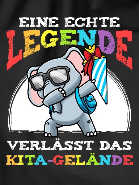 Schulkind Einschulung Elefant