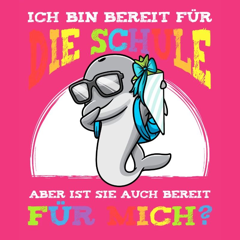 Schulkind Einschulung Delfin
