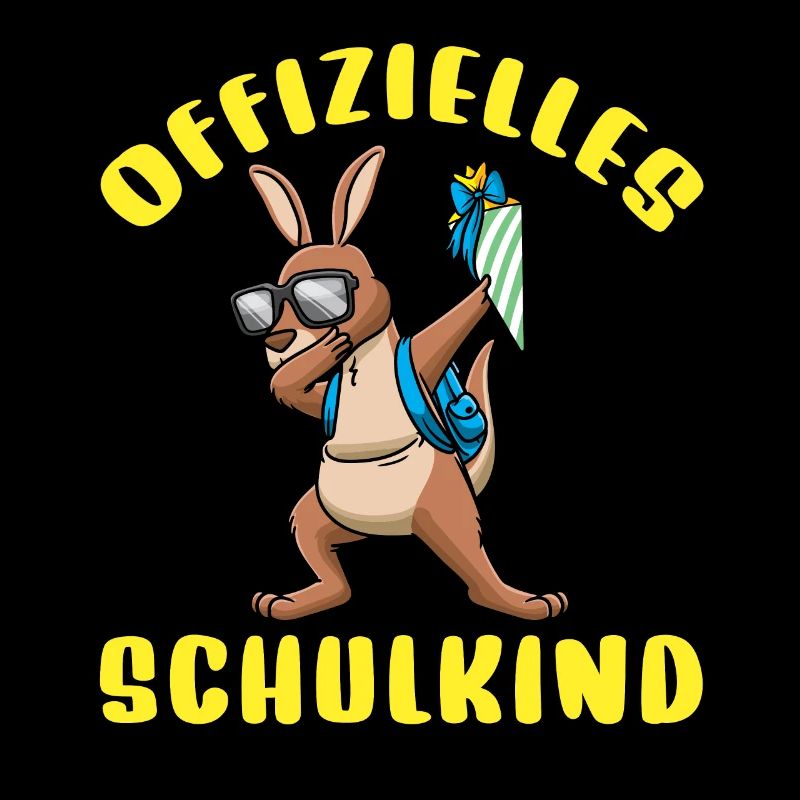 Schulkind Einschulung Känguru