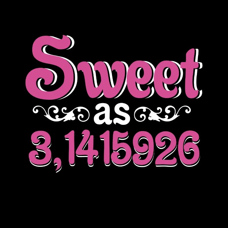 Süß Wie Kuchen 3. 1415926 Funny Math Science Geek
