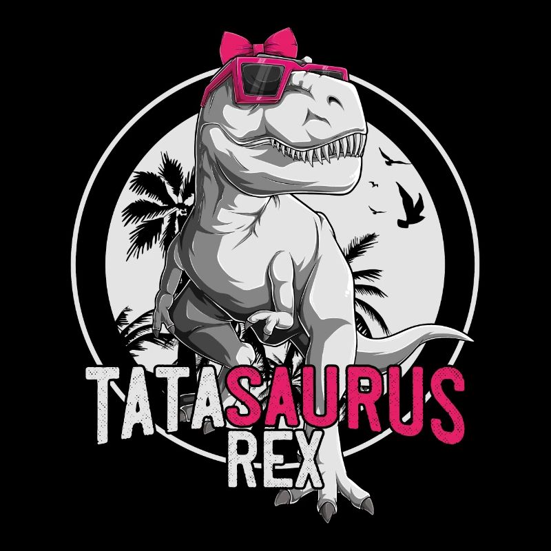 Tatasaurus Best Tata Dinosaur Gift Aunt