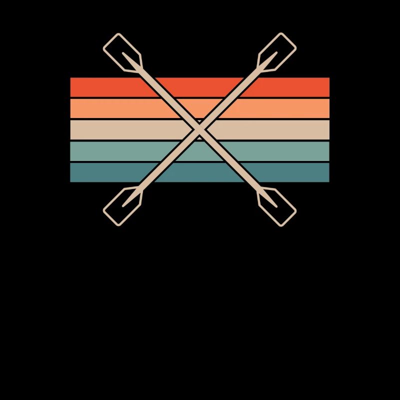Kayak Paddle Retro