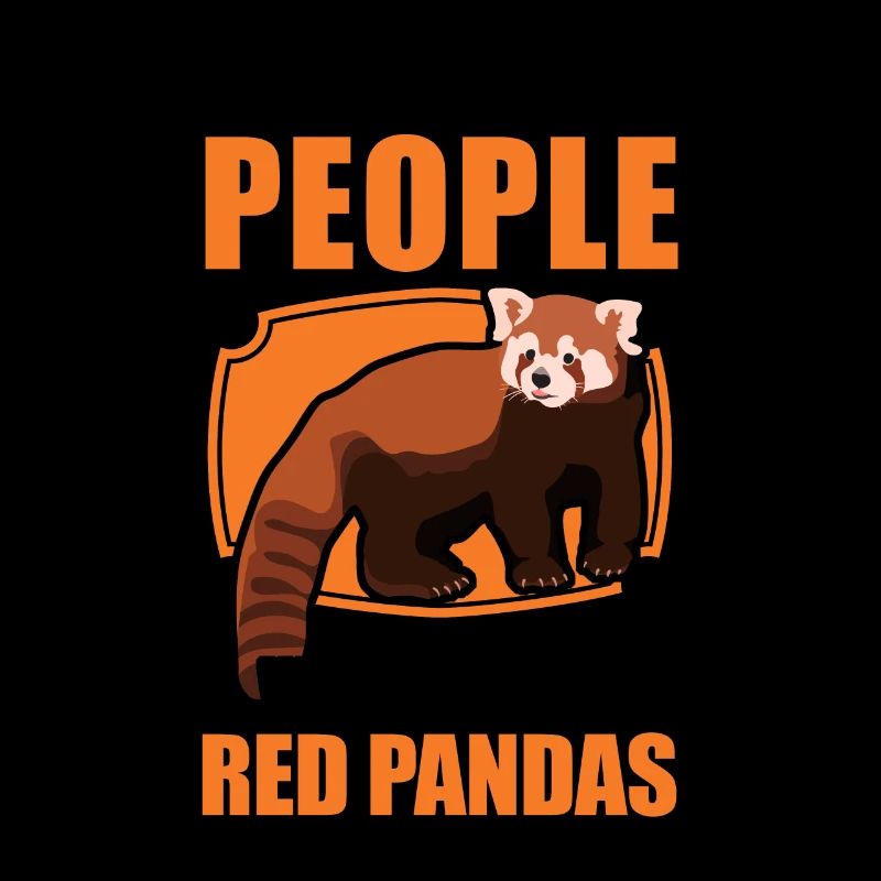 Panda Rouge Cadeau Chat Ours Panda Rouge