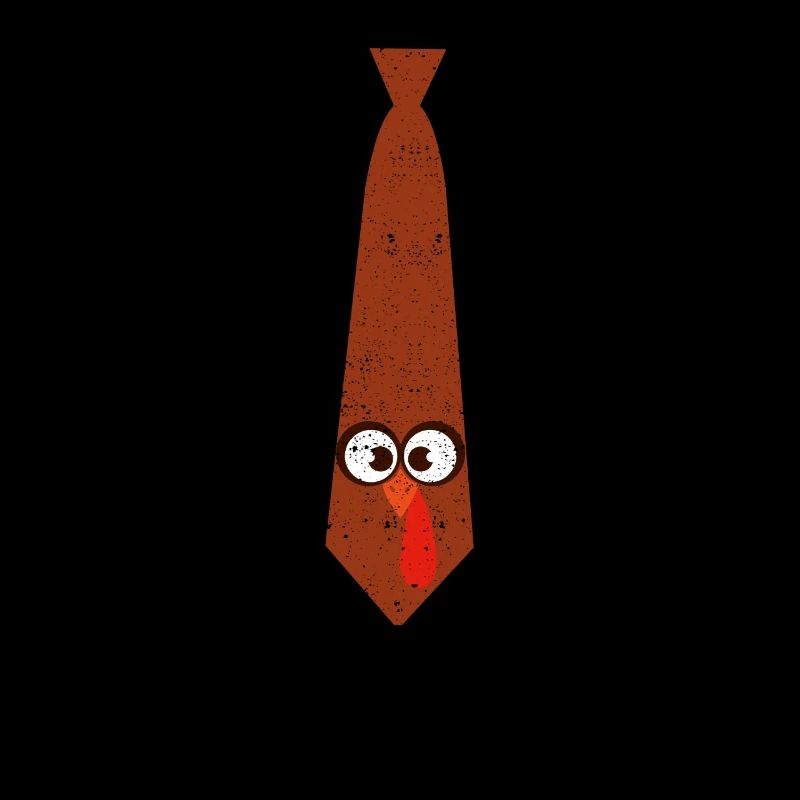 Cravate de dinde Drôle de dindes de Thanksgiving