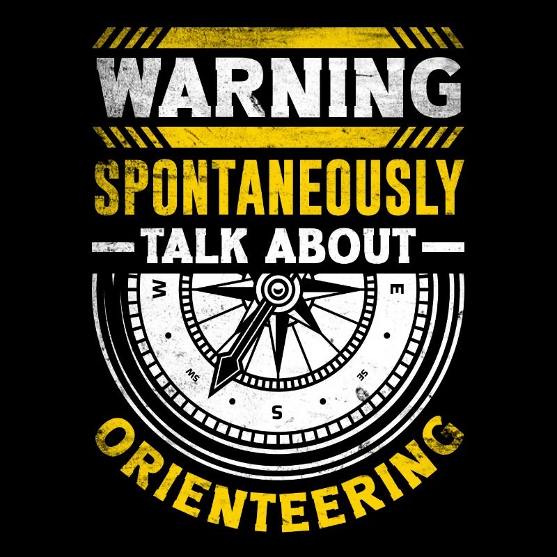 Orienteer Runner Running Orienteering Funny