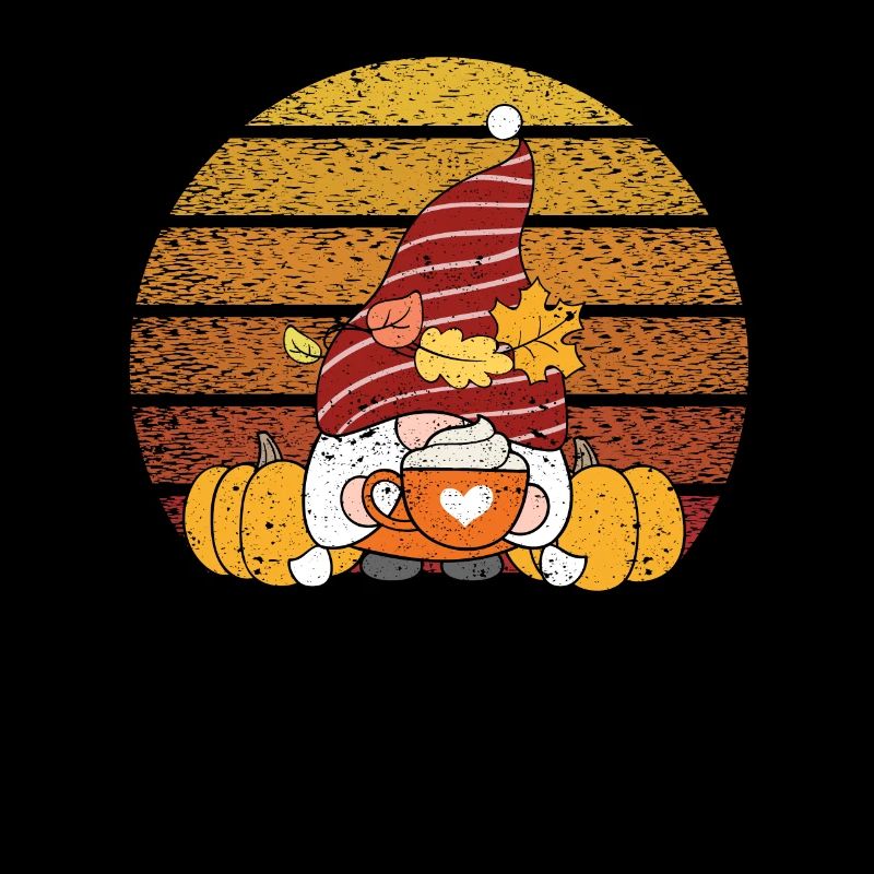 Cute Holiday Gnome Thanksgiving Gnome Fall
