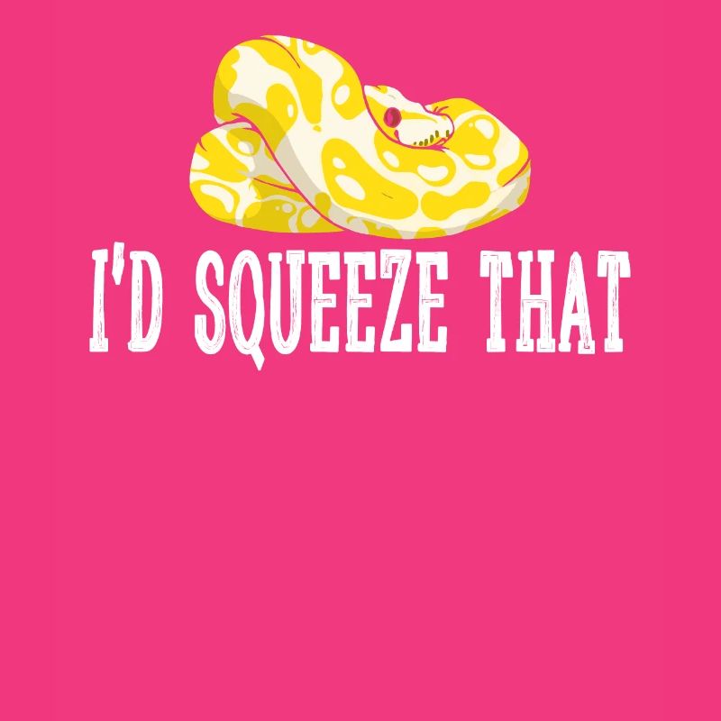 Banana Ball Python I'D Squeeze That