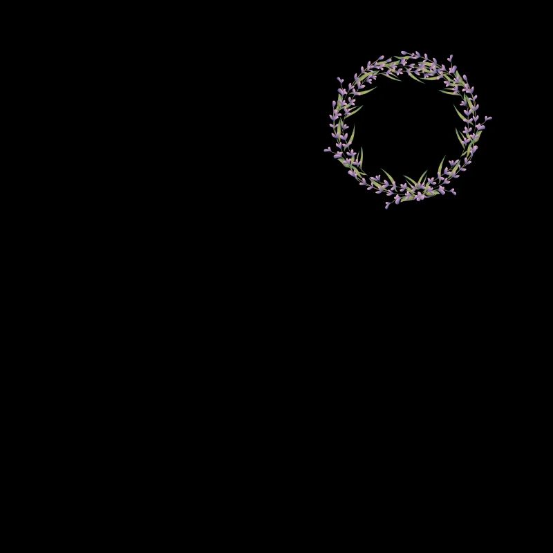 Lavender I Team Bride Flower Wreath Wedding Boho
