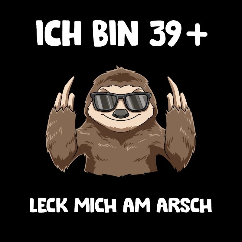 40 Geburtstag Mann Faultier 40 Jahre Geschenkidee