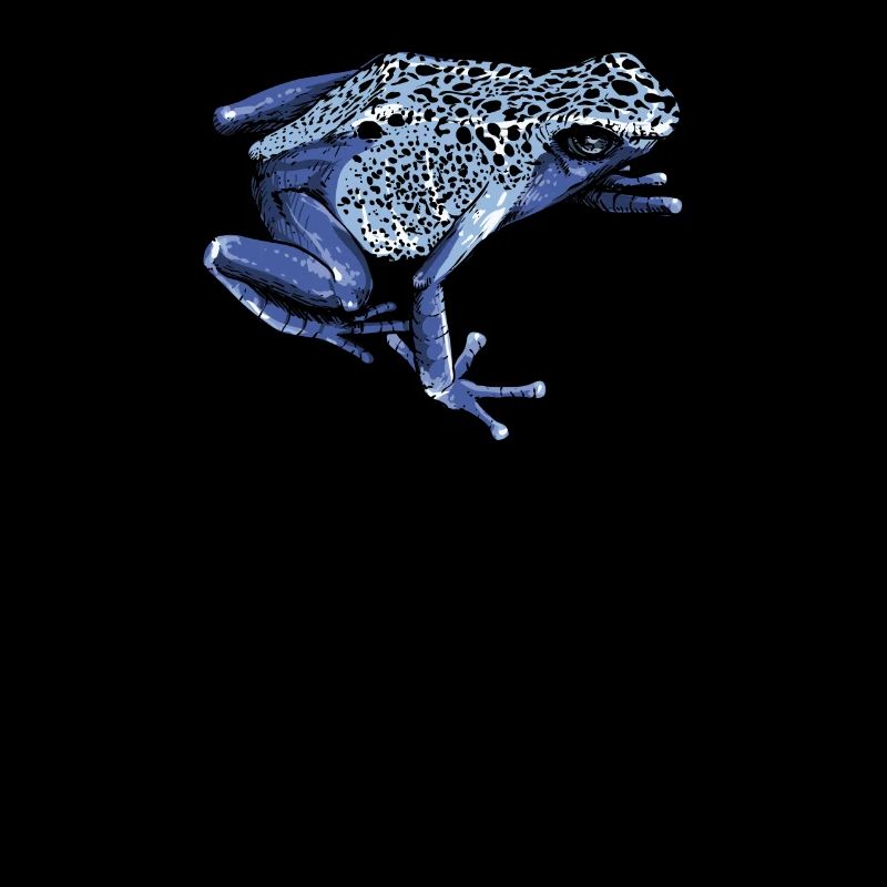 Poison Dart Frog I Toad Frog Motif for Amphibians