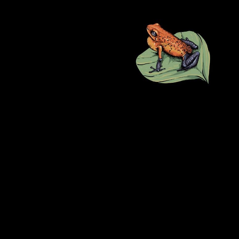 Poison Dart Frog I Toad Frog Motif for Amphibians