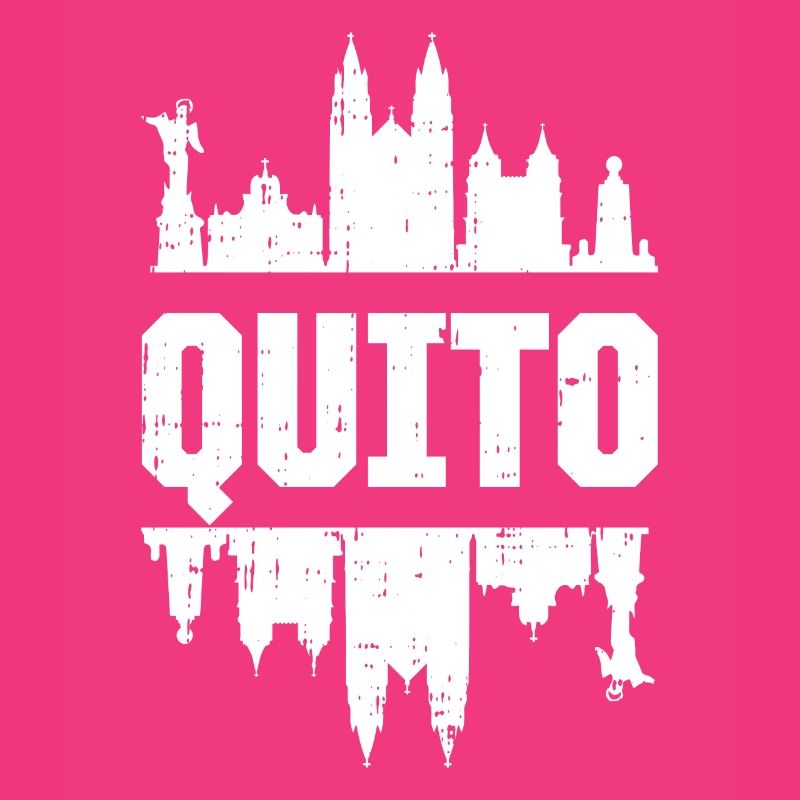 Quito Ecuador Skyline Gift