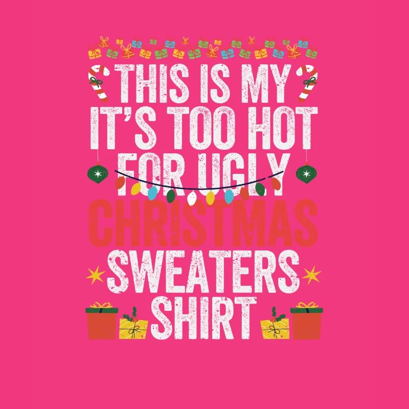 Pyjama C’est mon C’est trop chaud pour moche