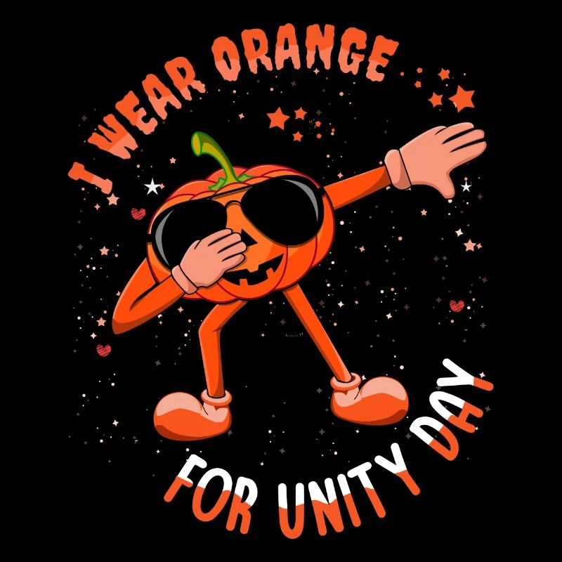 Pumpkin Orange Kindness Awareness Unity Day