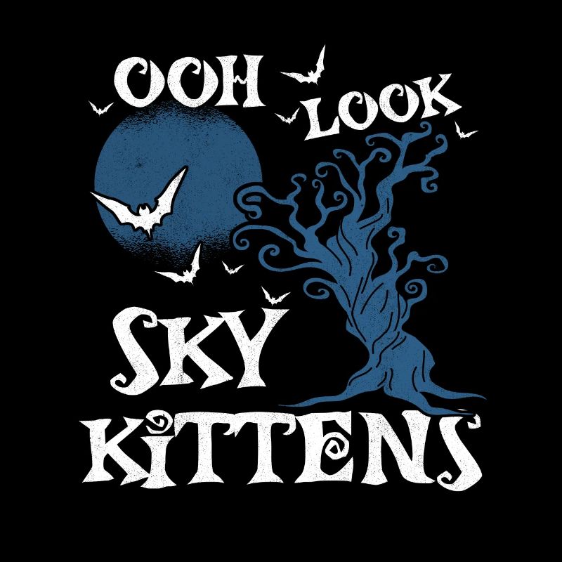 Oh Look Sky Kittens Bats Halloween Bat