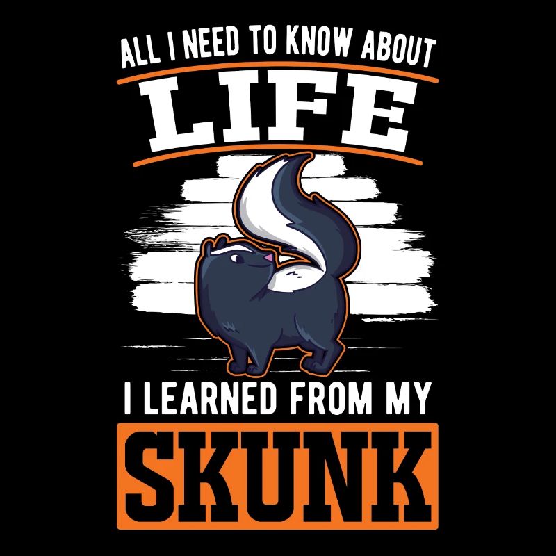Skunk saying skunk