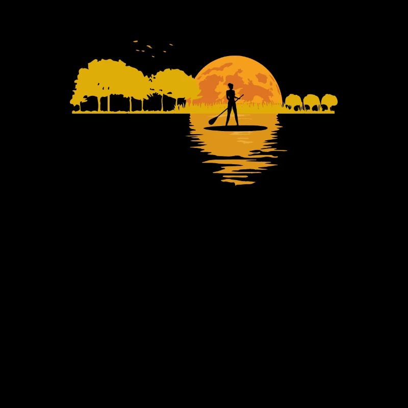 Moon Guitar Lake Shadow SUP Stand Up Paddle