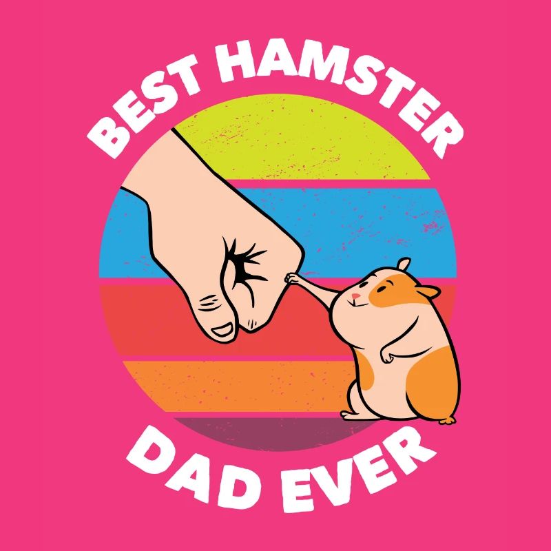 Funny Hamster Gift Hamster Dad